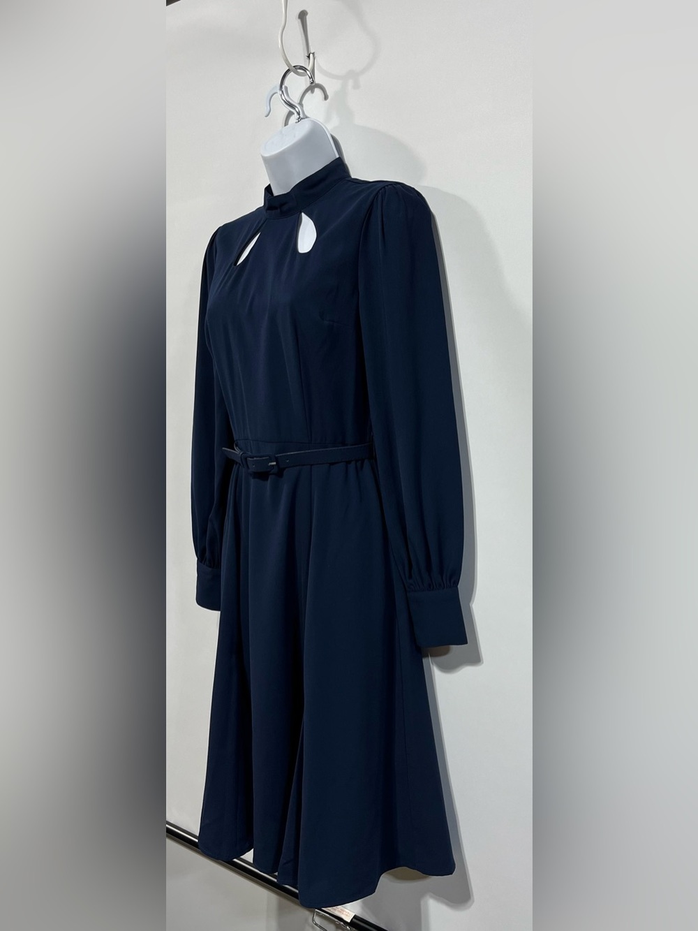 ModCloth Enjoy Every Moment Dress In Navy Blue Size 0 NWT - Picture 4 of 8